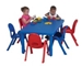 My Value Sets - Preschool - Rectangle Table & chairs (6) - AB705206