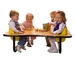 Toddler Table - 4, 6 or 8 table seating - Toddler Table - # seat