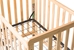 SafetyCraft Fixed Side Slatted Crib - 1631040