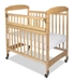 Serenity Compact SafeReach Crib with Clearview End Natural  - 1742040
