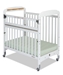 Serenity Compact SafeReach Crib with Clearview End White  - 1742120