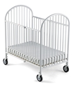 Pinnacle - Storable Steel Crib Pinnacle EasyRoll Folding Storable Crib