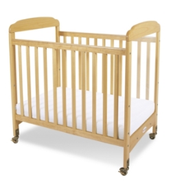 Serenity Fixed Side Clearview Crib