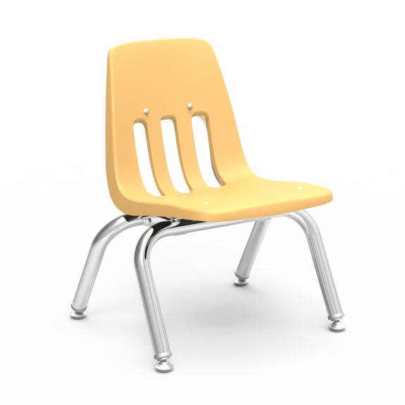 Virco - 9000 Series ~ 4-Leg Stack Chair ~ Metal Frame/ Plastic