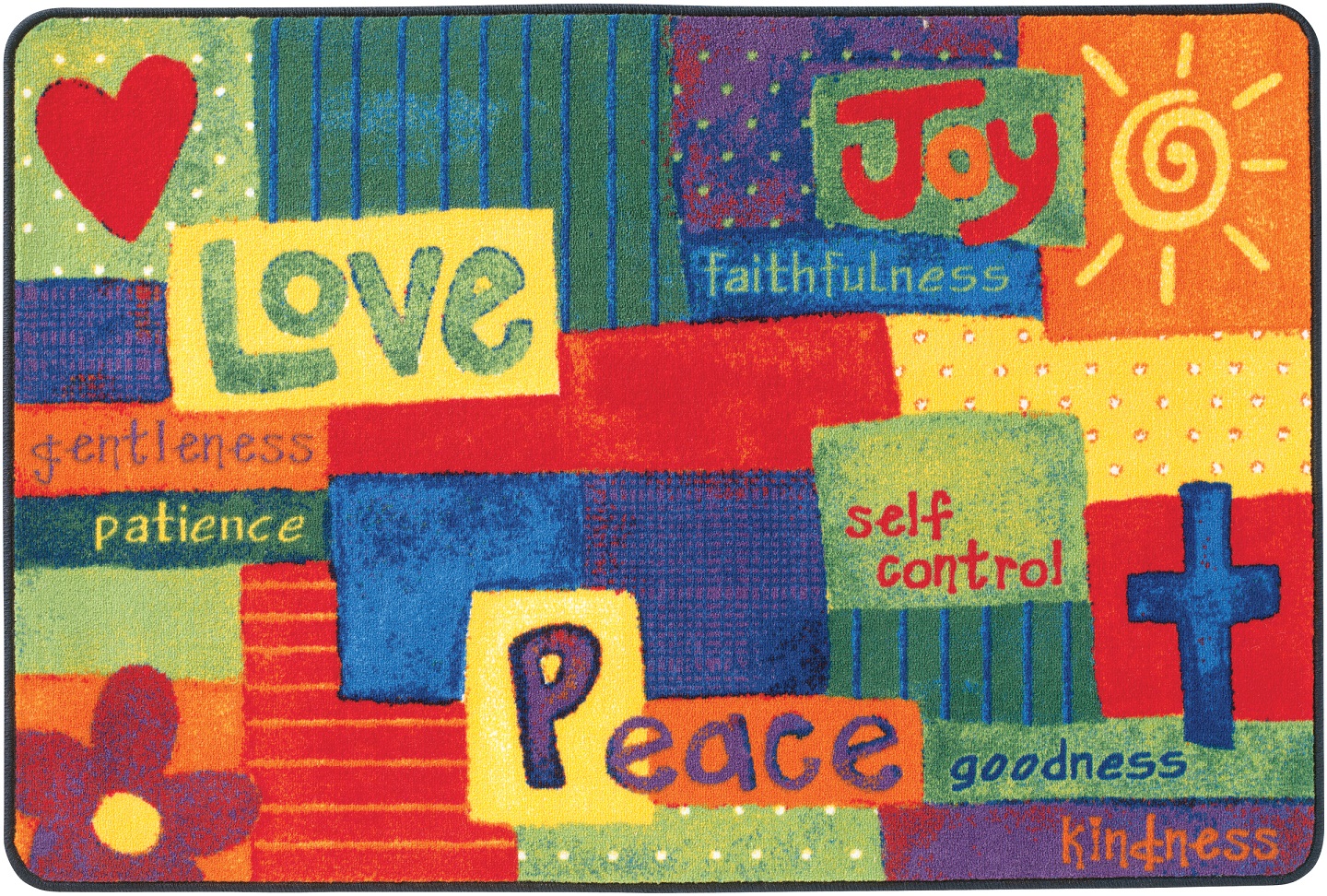 Spiritual Fruit painted 90113 90115 90117 Rug