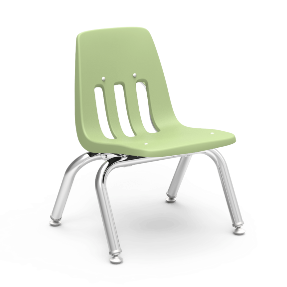 Virco - 9000 Series ~ 4-Leg Stack Chair ~ Metal Frame/ Plastic