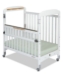 Serenity Compact SafeReach Crib with Clearview End White  - 1742120