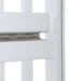 Serenity Compact SafeReach Crib with Clearview End White  - 1742120