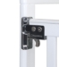 Serenity Compact SafeReach Crib with Clearview End White  - 1742120