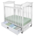Biltmore Compact Fixed Side Crib, Clearview, White - 1832120