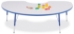 Rainbow Accents KYDZ Activity Table  -  Kidney - 6423JC RBluematchPebble GrayToddler