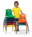 Berries Series Childrens Stack Chair - Matching Legs childrens chair, stack chairs, metal frame stack chair, berries seating