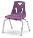 Berries Series Children's Stack Chair - Chrome Legs - 369003