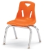 Berries Series Children's Stack Chair - Chrome Legs - 369003